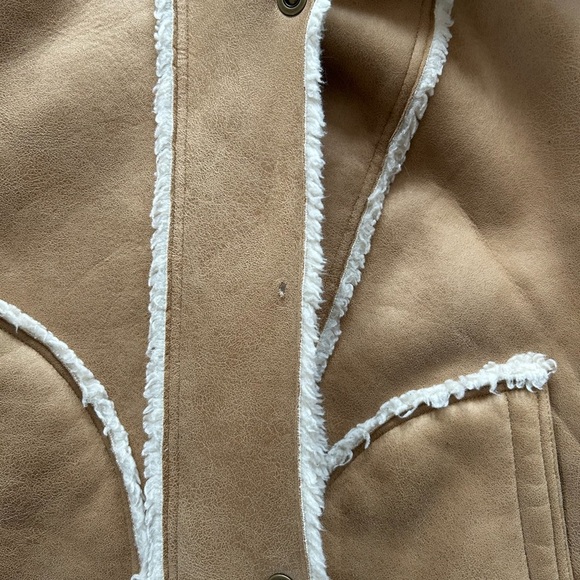 Pilcro Sherpa Coat (Anthropologie) - Picture 4 of 6